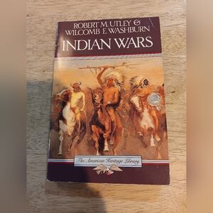 2 Fir $25 Indian Wars Book by Robert M. Utley & Wilcomb E. Washburn